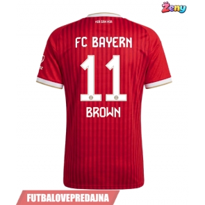 Lacne Ženy Futbalové dres Bayern Munich Nathaniel Brown #11 2026-27 Krátky Rukáv - Domáci